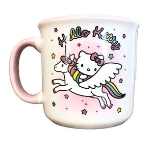 Sanrio Hello Kitty On Pegasus, White/Pink, 20 oz